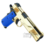 gold src 1911 airsoft pistol blue455
