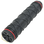 Airsoft Suppressor M4/AR-15 182 14mm CCW with Dummy Rap and Cord Black