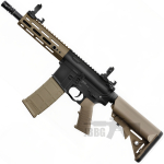 Nuprol Delta Pioneer Nomad 7inch AEG Airsoft Rifle FDE Tan