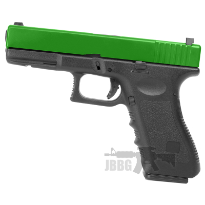 HG185 G17 Gas Sportline Airsoft Pistol Two-Tone Green