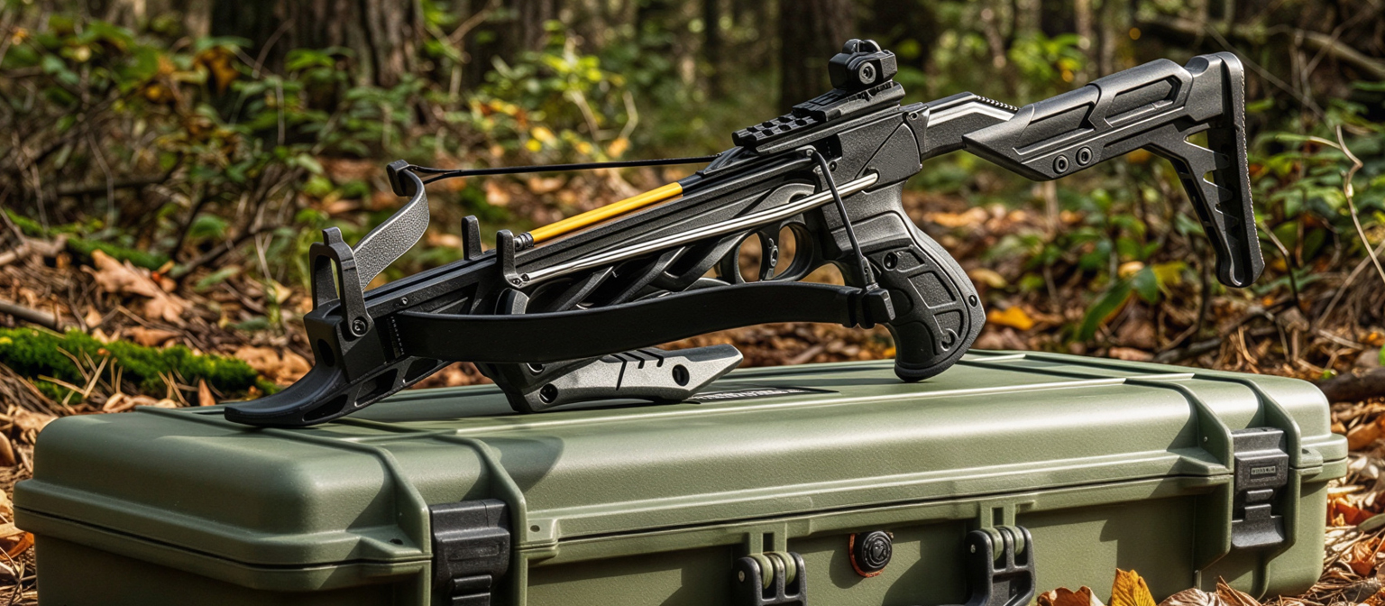 Man Kung MK-TCS2BK Alligator Recurve Pistol Crossbow