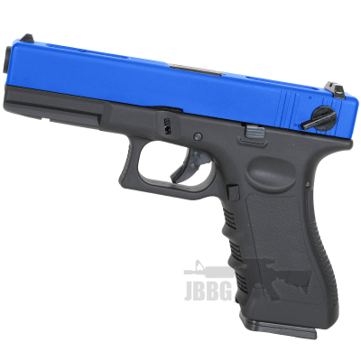 VG1A Sportline Gas Blowback Airsoft Pistol Blue Full/Semi Auto