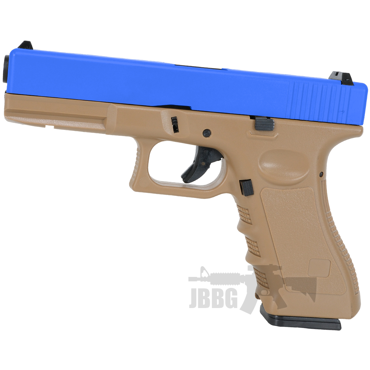 VG1 Sportline Gas Blowback Airsoft Pistol Tan/Blue Slide from Vigor