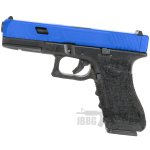VG1B Sportline Gas Blowback Airsoft Pistol Blue with RTF
