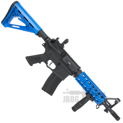 Nuprol Delta Vanguard Pathfinder Airsoft Gun AEG Blue