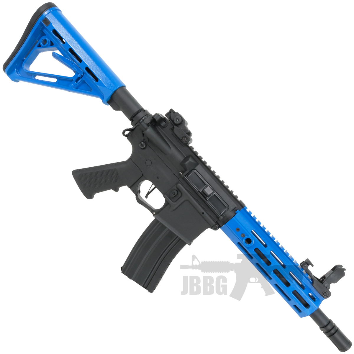 Nuprol Delta Vanguard Sentry 7 Inch Airsoft Gun AEG Blue