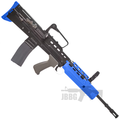 G&G Armament L85 ETU A2 GT Advanced AEG Airsoft Gun Blue Two-Tone