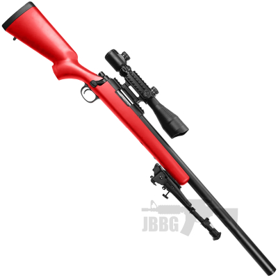 VSR11 Airsoft Sniper Rifle 450 Two-Tone Red