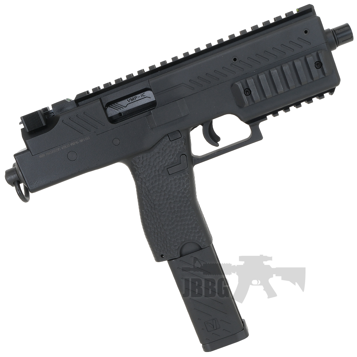 Vorsk VMP-1C SMG Gas Blowback Airsoft Gun RIF Black