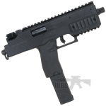 Vorsk VMP-1C SMG Gas Blowback Airsoft Gun RIF Black