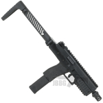 Vorsk VMP-1 SMG Gas Blowback Airsoft Gun RIF Black