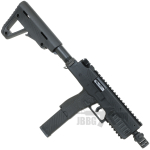 Vorsk VMP-1M SMG Gas Blowback Airsoft Gun RIF Black