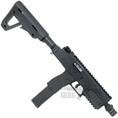 Vorsk VMP-1M SMG Gas Blowback Airsoft Gun RIF Black