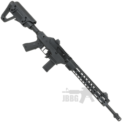 Vorsk VMP-2MD Gas Blowback DMR Airsoft Gun RIF Black