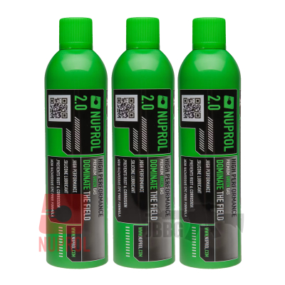 Nuprol 2.0 Gas Green 300g X3 Bottle Bundle Set (UK Only)