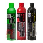 Nuprol Gas X3 Bottle Set 2.0 Green, 3.0 Red, 4.0 Black