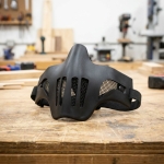 pro half mesh mask black 0 1