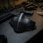 pro half mesh mask black 0