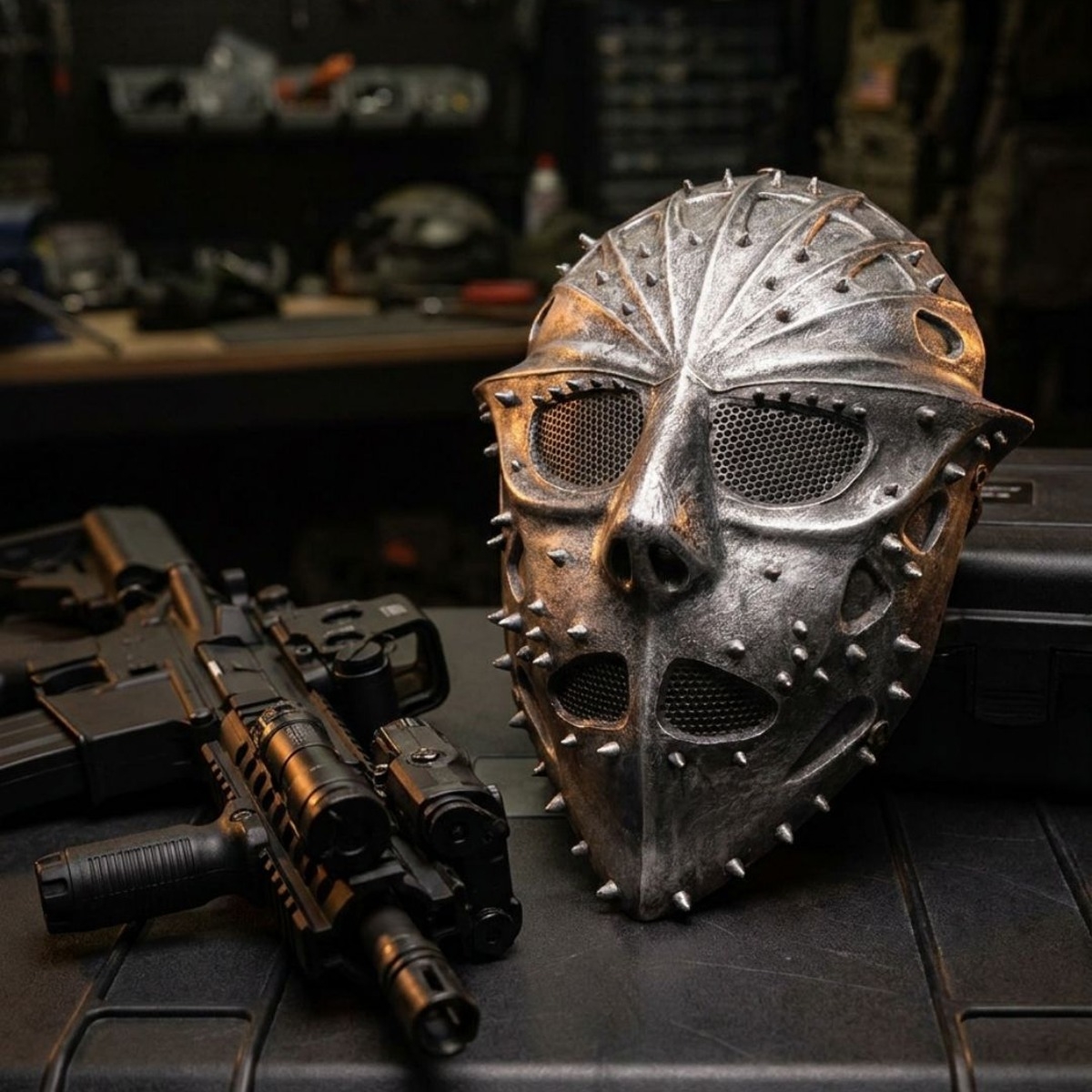 warrior airsoft mask 0