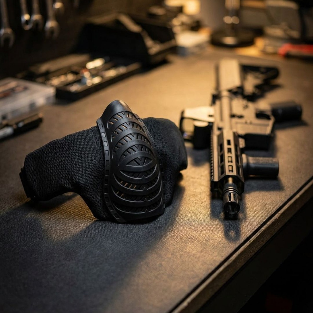 wst tactical half face mask black 0