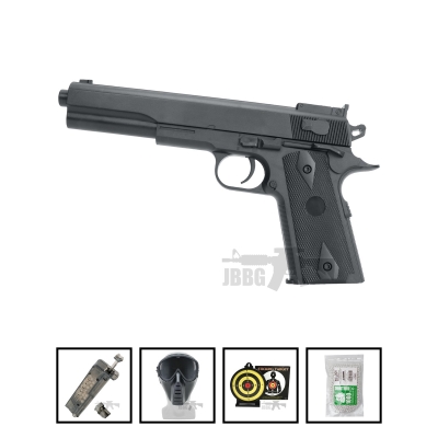2123A1 1911 Airsoft Spring Pistol Vigor Bundle Offer Set