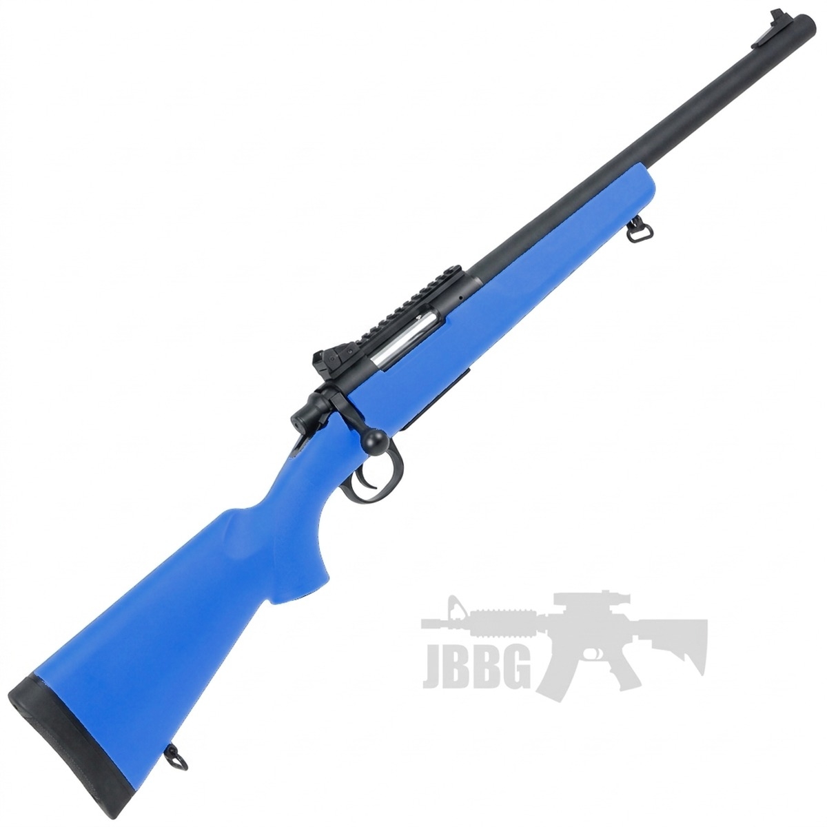 BAR-10 Bolt Action Airsoft Sniper Rifle JG Works Two-Tone Blue