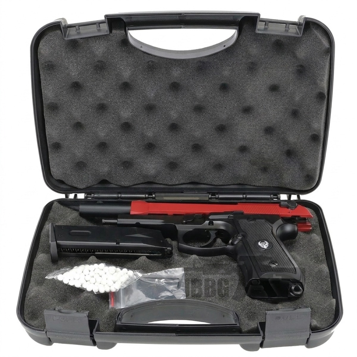 HG194 Gas Semi Auto Airsoft Pistol Two-Tone Red