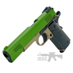 SR1911 MEU Gas Blowback Airsoft Pistol Desert Ver Tan Green