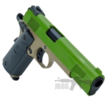 SR1911 MEU Gas Blowback Airsoft Pistol Desert Ver Tan Green