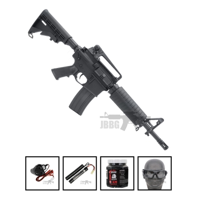 Bulldog M4 CQB Airsoft Gun Bundle Offer Set