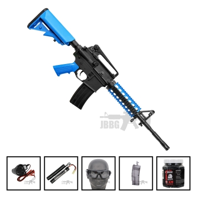 Bundle Offer Bulldog M4PG RIS Airsoft Starter Set