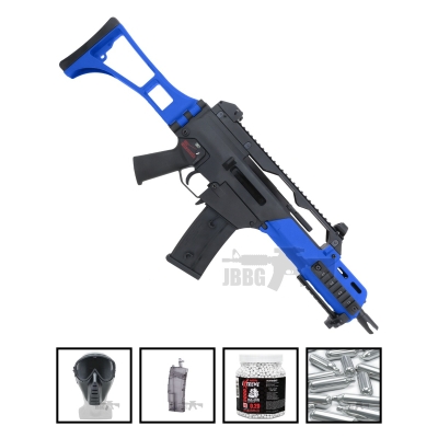 Bundle Offer SR36C Dual Power GBB Line Airsoft Gun with Co2 Mag