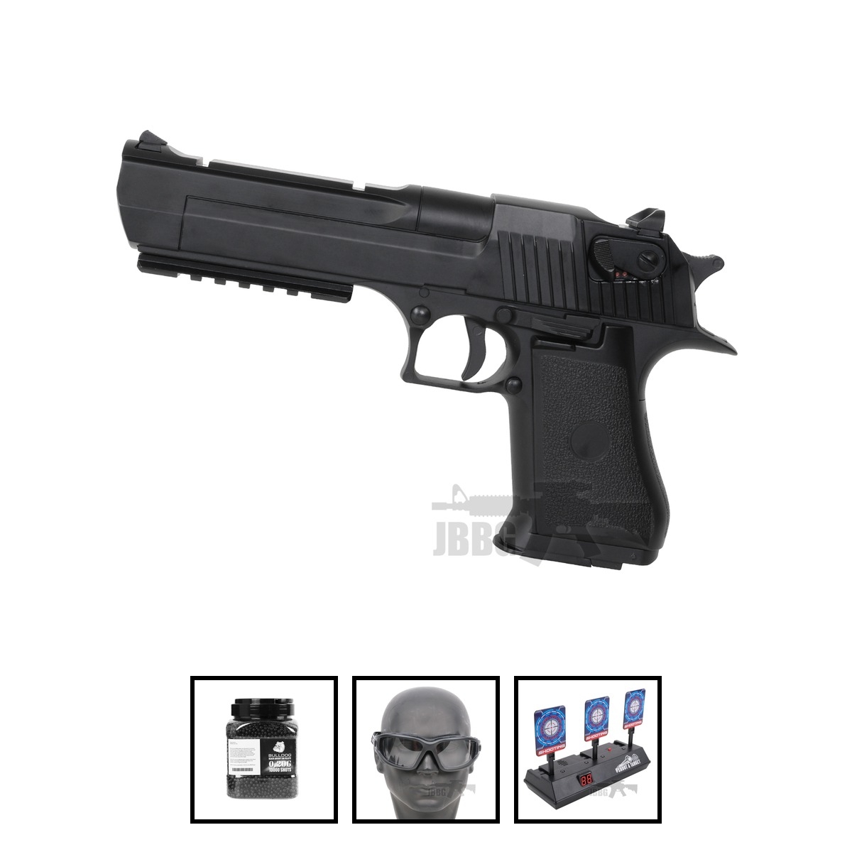 CYMA CM121 Desert Eagle AEP Electric Airsoft Pistol Full Auto Bundle Offer Set