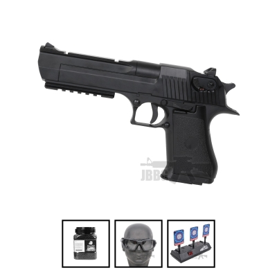 CYMA CM121 Desert Eagle AEP Electric Airsoft Pistol Full Auto Bundle Offer Set