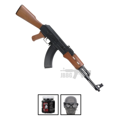 CYMA CM47 AEG AK47 Electric Airsoft Rifle Bundle Offer Set