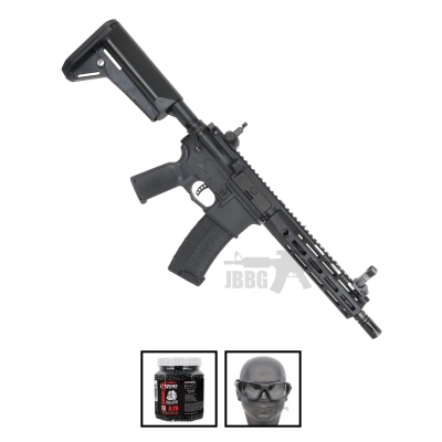 CYMA CM8001ABK Sportline URX4 AEG Airsoft Tactical Rifle Bundle Offer Set