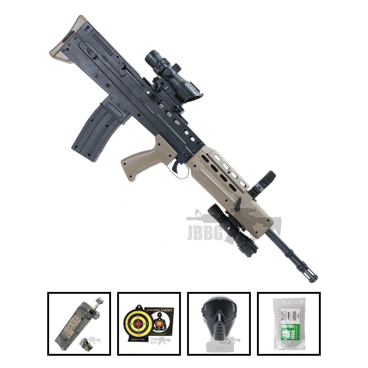 L85A2 SA80 Spring Airsoft BB Gun Bundle Offer Set
