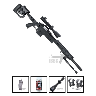 MB4410A Airsoft Sniper Rifle Bundle Offer Set