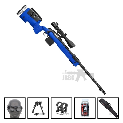 MB4417 Blue Bundle Offer Airsoft Sniper Rifle Special Offer