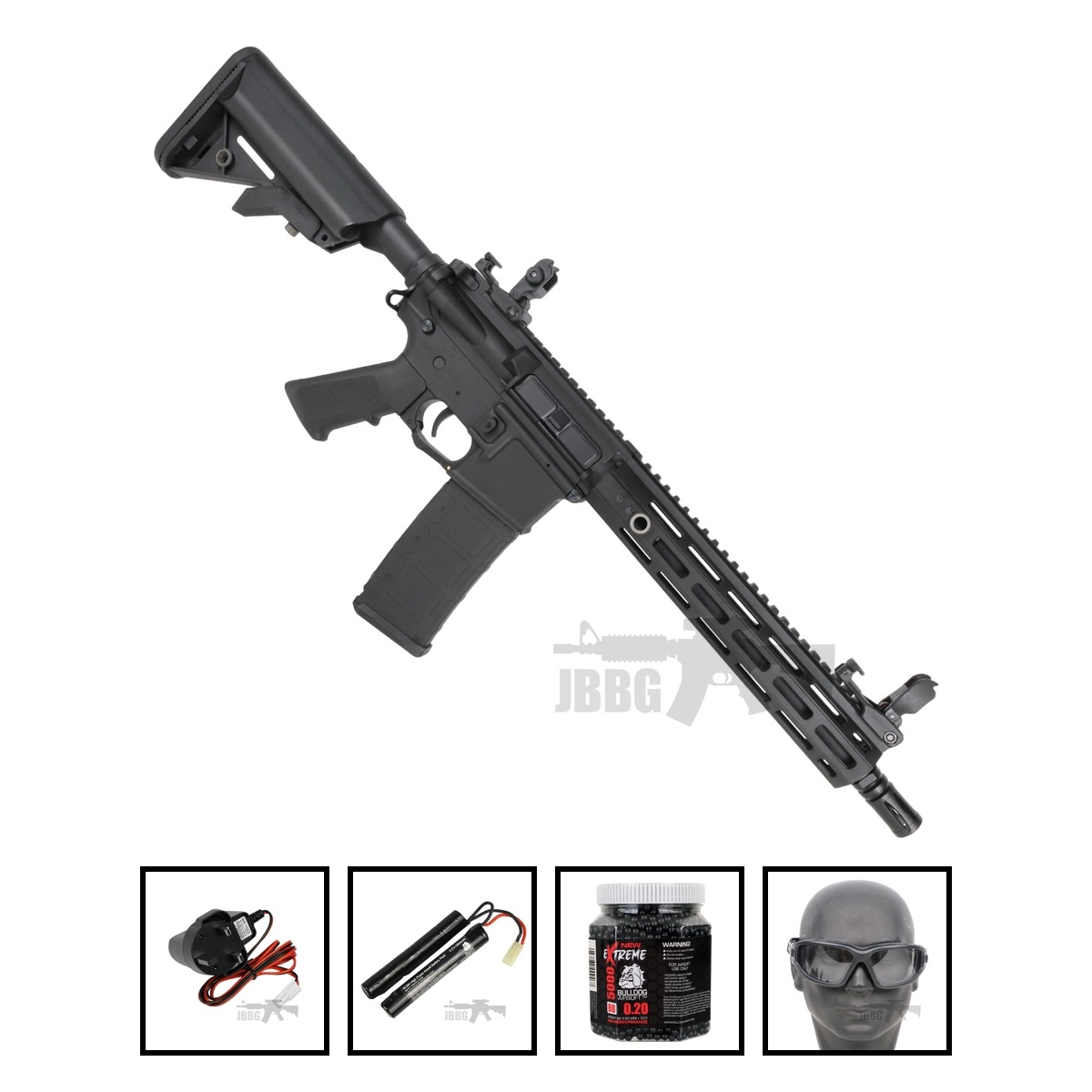 Nuprol Delta Pioneer Nomad 10 Airsoft Gun AEG Bundle Offer Set