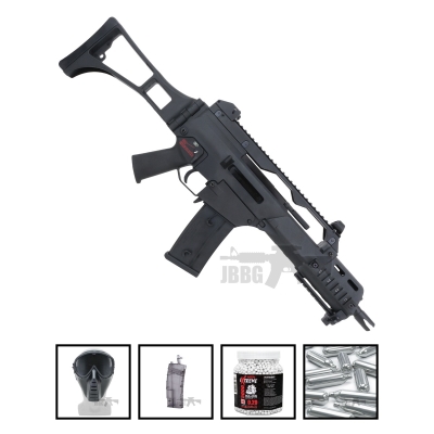SR36C Dual Power GBB Line Airsoft Gun with Co2 Mag Bundle Offer Set