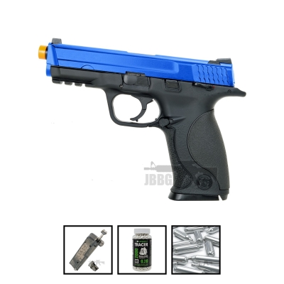 S&W M&P 40 Airsoft Co2 Blowback Pistol Bundle Offer